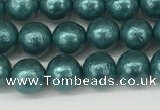 CSB2330 15.5 inches 4mm round wrinkled shell pearl beads wholesale