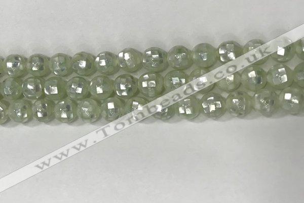 CSB4004 15.5 inches 8mm ball abalone shell beads wholesale