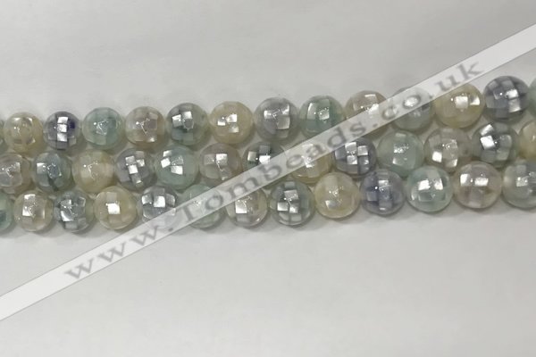 CSB4006 15.5 inches 8mm ball abalone shell beads wholesale