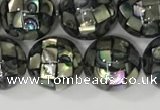 CSB4015 15.5 inches 10mm ball abalone shell beads wholesale