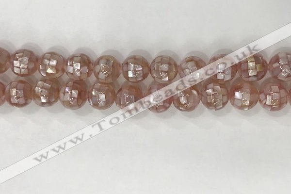 CSB4022 15.5 inches 12mm ball abalone shell beads wholesale