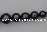 CSB405 15.5 inches 8mm - 16mm round shell pearl beads