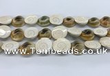 CSB4501 15.5 inches 22*25mm freeform shell beads wholesale