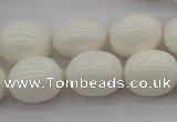 CSB675 15.5 inches 16*19mm oval shell pearl beads