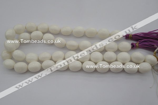 CSB675 15.5 inches 16*19mm oval shell pearl beads