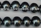 CSB817 15.5 inches 13*15mm oval shell pearl beads wholesale