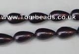 CSB856 15.5 inches 8*14mm teardrop shell pearl beads wholesale