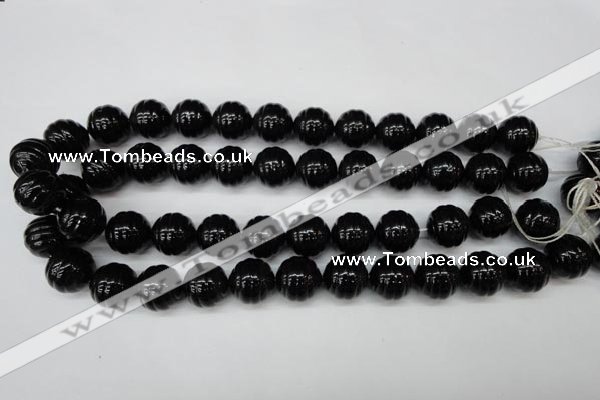 CSB897 15.5 inches 16mm whorl round shell pearl beads wholesale