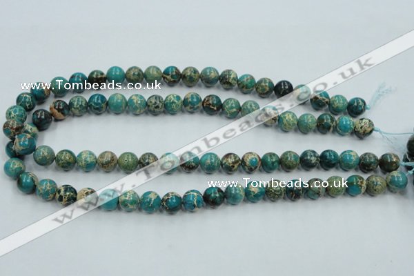 CSE01 15.5 inches 10mm round natural sea sediment jasper beads