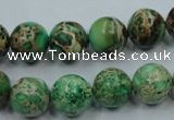 CSE224 15.5 inches 20mm round dyed natural sea sediment jasper beads