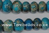 CSE302 15.5 inches 7*10mm – 15*20mm rondelle dyed sea sediment jasper beads