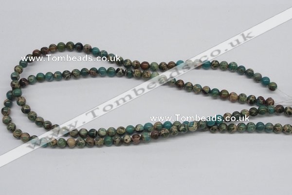 CSE5002 15.5 inches 6mm round natural sea sediment jasper beads