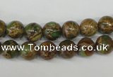 CSE5050 15.5 inches 8mm round natural sea sediment jasper beads