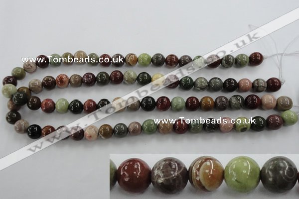 CSE5303 15.5 inches 10mm round sea sediment jasper beads wholesale