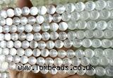 CSE630 15 inches 6mm round selenite beads wholesale