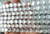 CSE651 15 inches 8mm round selenite beads wholesale