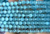 CSE660 15 inches 6mm round selenite beads wholesale