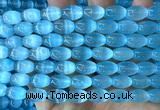 CSE665 15 inches 8*12mm rice selenite beads wholesale