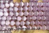CSE691 15 inches 8mm round selenite beads wholesale