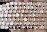 CSE720 15 inches 6mm round selenite beads wholesale