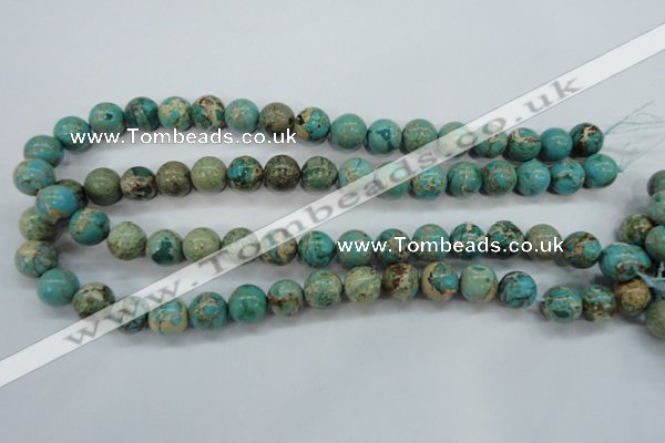 CSE76 15.5 inches 12mm round dyed natural sea sediment jasper beads