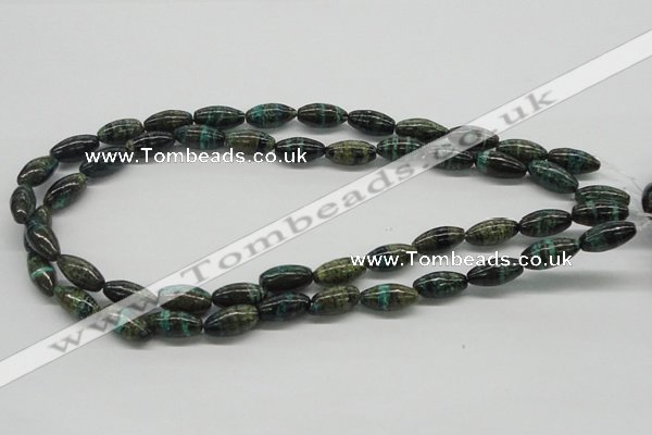 CSG06 15.5 inches 8*16mm rice long spar gemstone beads wholesale