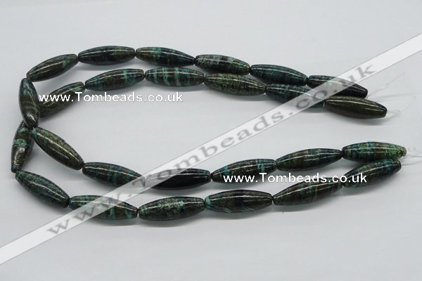 CSG07 15.5 inches 10*30mm rice long spar gemstone beads wholesale