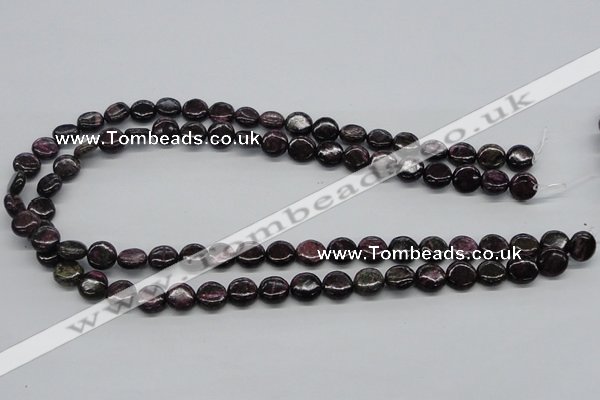 CSG55 15.5 inches 10mm flat round long spar gemstone beads wholesale