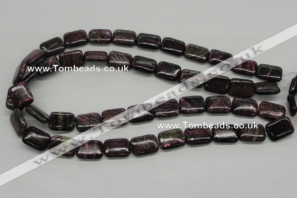 CSG61 15.5 inches 13*18mm rectangle long spar gemstone beads wholesale