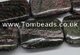 CSG78 15.5 inches 22*30mm rectangle long spar gemstone beads wholesale