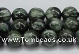 CSH04 15.5 inches 12mm round natural seraphinite gemstone beads