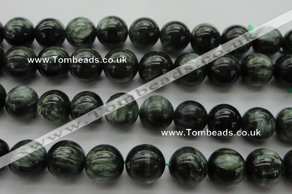 CSH205 15.5 inches 14mm round AA grade natural seraphinite beads