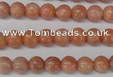 CSM03 15.5 inches 8mm round salmon stone beads wholesale