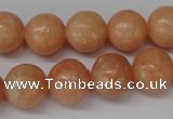 CSM05 15.5 inches 12mm round salmon stone beads wholesale