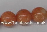 CSM08 15.5 inches 18mm round salmon stone beads wholesale