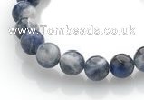 CSO01 16 inches 8mm round sodalite gemstone beads wholesale