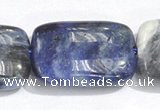 CSO07 A grade 15.5 inches 8*12mm rectangle sodalite beads