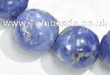 CSO14 15.5 inches 4mm round AB grade sodalite gemstone beads