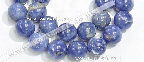 CSO14 15.5 inches 4mm round AB grade sodalite gemstone beads