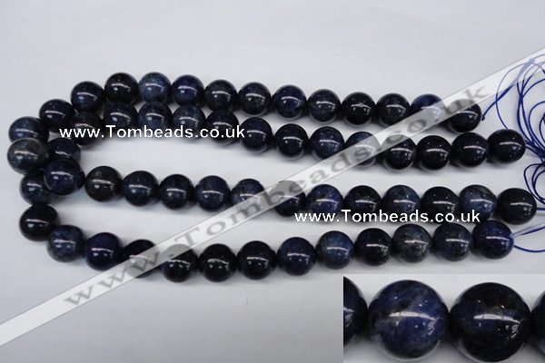 CSO405 15.5 inches 14mm round dyed sodalite gemstone beads