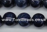 CSO407 15.5 inches 18mm round dyed sodalite gemstone beads