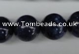 CSO408 15.5 inches 20mm round dyed sodalite gemstone beads