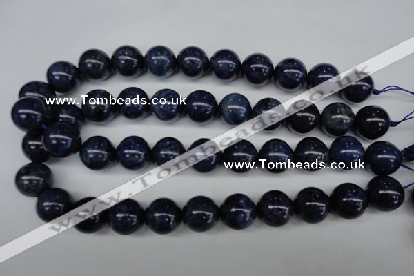 CSO408 15.5 inches 20mm round dyed sodalite gemstone beads