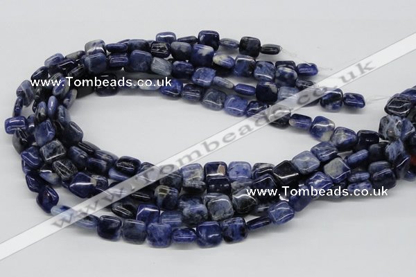 CSO43 15.5 inches 12*12mm square sodalite gemstone beads wholesale