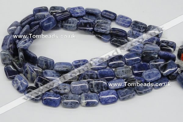 CSO46 15.5 inches 15*20mm rectangle sodalite beads wholesale