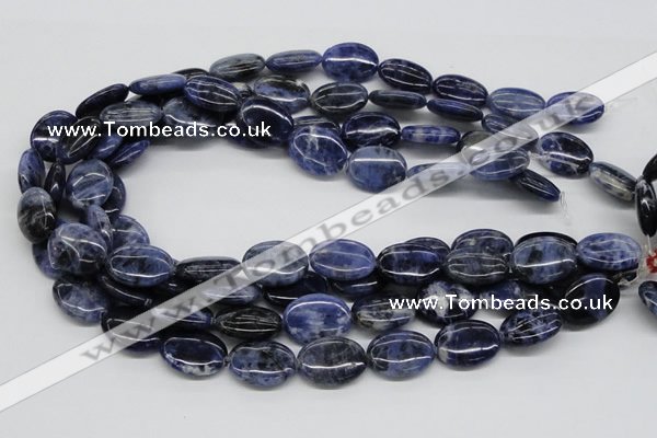 CSO48 15.5 inches 15*20mm oval sodalite gemstone beads wholesale