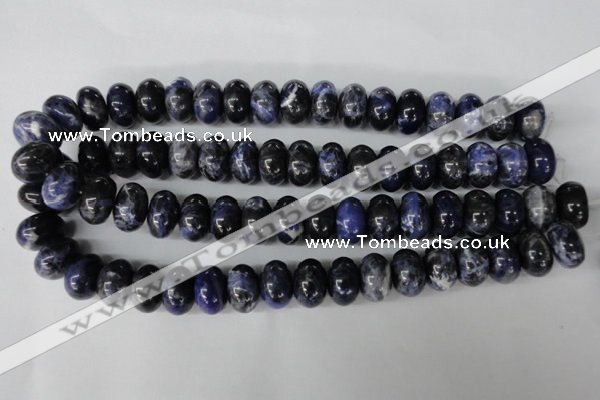 CSO53 15.5 inches 12*18mm rondelle sodalite gemstone beads