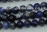 CSO60 15.5 inches 4mm round sodalite gemstone beads wholesale