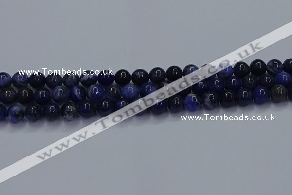 CSO612 15.5 inches 8mm round sodalite gemstone beads wholesale