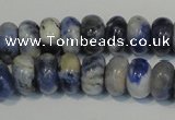 CSO62 15.5 inches 5*8mm rondelle sodalite gemstone beads wholesale